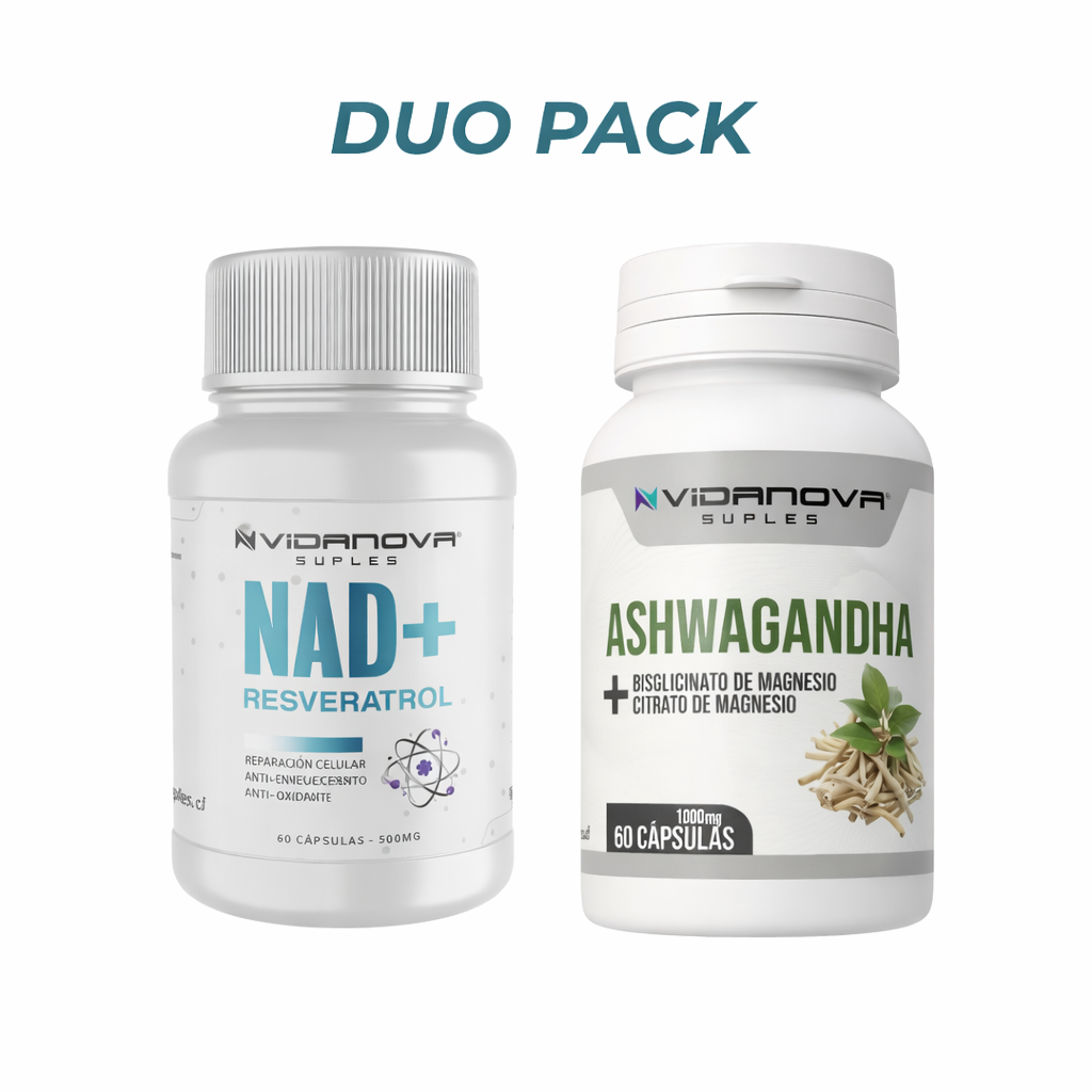 DUO PACK NAD+ASHWAGANDHA - Vidanova®