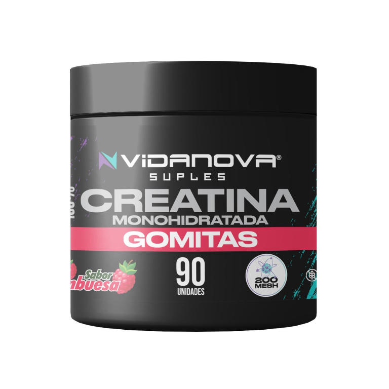 CREATINA GOMITAS MONOHIDRATADA MICRONIZADA - Vidanova®